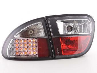 Coppia Fari Fanali Posteriori Tuning LED Leon (1M) 1999-2005 nero