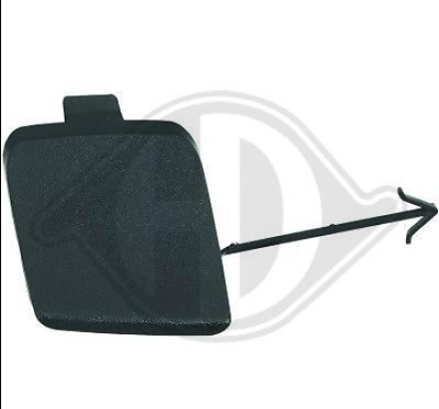 Golf VI 6 Limousine 08 > 12 GTI1GTD Gancio traino paraurti POSTERIORE nero