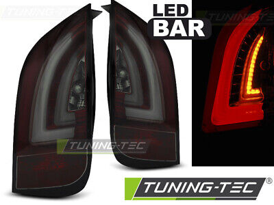 LED BAR TAIL LIGHTS RED SMOKE fits VW UP! 3.11- / SKODA CITIGO 12.11-