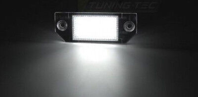 Kit Set Coppia Luci Plafoniere Targa Tuning FOCUS MK2 C-MAX I 24 LED smd