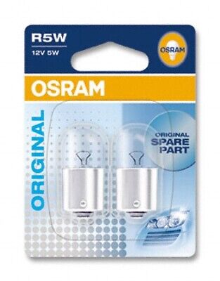 LOTTO DI 10 PEZZI OSRAM Orginal 5007 BA15s 12V 5W R5W