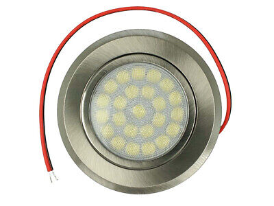 Faretto Led Da Incasso Touch Dimmer Controllo Carcassa Nichel Satinato