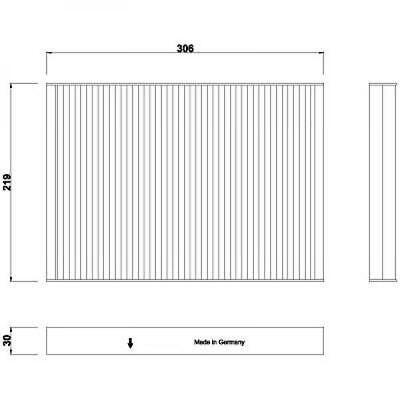 Filtro abitacolo al carbone attivo Q7 2015-