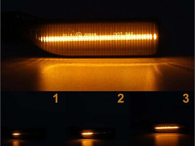 Kit Freccia Laterale a Led Side Marker Dinamica Lente Fume F60 Countryman