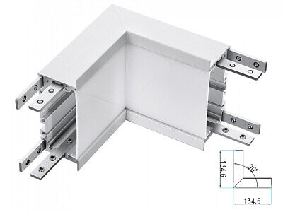 Connettore Giunto Forma L Curva Angolo Interno 10W Bianco 4000K Per Lampada Led