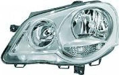 Faro fanale anteriore Sinistro POLO 9N3 05-09 HELLA con motorino H7+H1 non pe