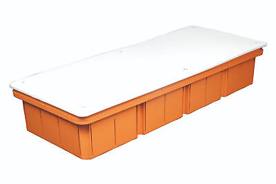Cassetta Di Derivazione Da Incasso Muro IP40 Con Coperchio e Viti 392X152X70mm