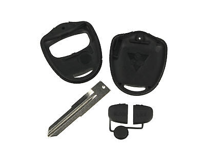 Guscio Chiave Telecomando 2 Tasti Con Lama MITR11 Batteria Su Circuito Senza Tr