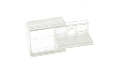 Kit Clip Gancio Plastica Per Fissaggio Angolo Interno Muro Parete Del Profilato