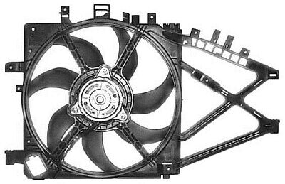 Elettroventola radiatore acqua CORSA COMBO 01-06 390mm 1.4i+1.7Di+DTi A/M +