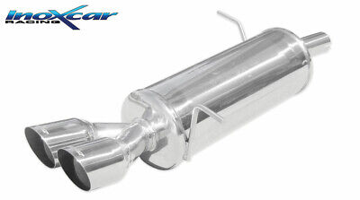 FIESTA 1.6 16V 120cv 2009-- Posteriore uscita 2 x diam. 80 RACING