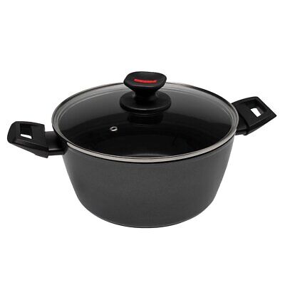 Casseruola Induzione Fonda Antiaderente Con Coperchio Diametro 20cm Spessore