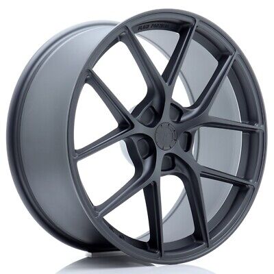 JR Wheels SL01 20x8,5 ET20-45 5H BLANK Canna di Fucile Opaco