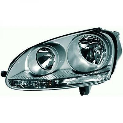 Faro fanale anteriore Sinistro GOLF V 06/04- DEPO H7+H7 con motorino fondo c