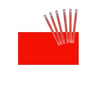 6 Rotoli Carta Adesive Per Mobili 45X200cm Colore Rosso da Parati Autoadesive