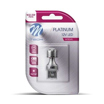 Blister1x LED L819W T20 W21/5W 4xHP 12-24V bianco