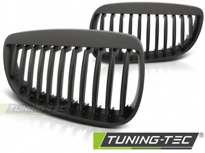 Coppia Set Griglie Reni calandre Anteriori Tuning E92 07-10 C/C Nero