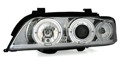 Angel Eyes Fari per 5er E39 Cromati
