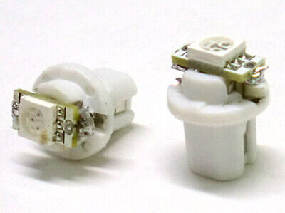 Lampada Led T5 B8.5D B8.5D Bianco Luci Cruscotto e Strumentazione 12V