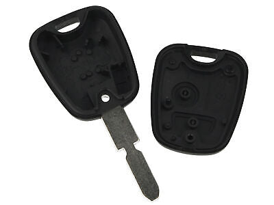 Guscio Chiave Telecomando 2 Tasti Con Lama NE78 Batteria Su Circuito Senza