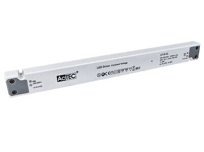 Alimentatore Ultra Slim Sottile 75W 12V Trasformatore CV Per Striscia Led