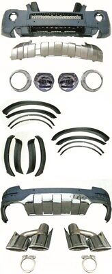 Bodykit kit estetico paraurti minigonne TUNING W164 2008 > 2011 ML63 AMG