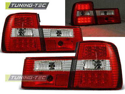 FANALI POSTERIORI A LED ROSSO BIANCO per E34 02.88-12.95 BERLINA
