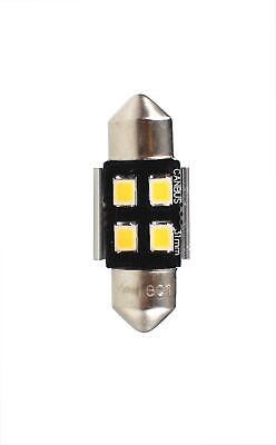 Blister 2x LED L345 C5W 31mm 4xSMD2835 CANBUS bianco