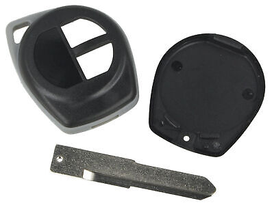 Guscio Chiave Telecomando 2 Tasti Vuoti Con Lama HUR87 Batteria Su Circuito