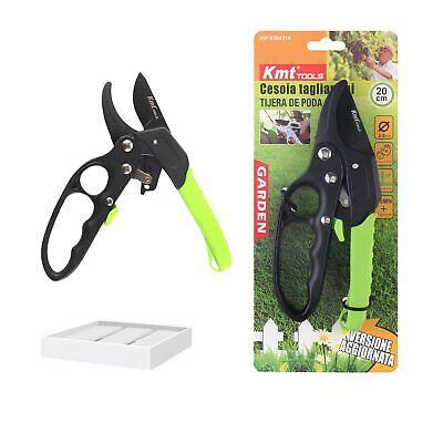 Cesoie da Potatura Tagliaerba Palmare Clipper 20cm con Manici Ergonomici
