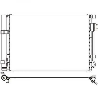 Condensatore clima VELOSTER 02/2011 Rio III 1.25 CWT 976062V000