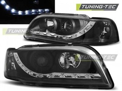 Coppia Fari Fanali anteriori  Tuning S40/V40 02.1996-04.2000 DAYLIGHT Nero