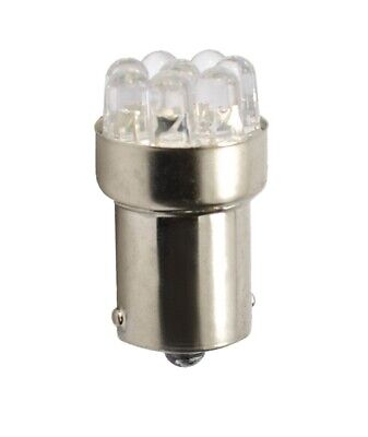 Blister 2x LED L033 BA15s 9LED 5mm bianco