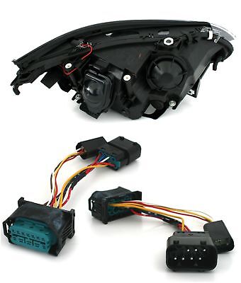 Coppia Fari Fanali Anteriori Tuning E60/E61 serie 5 2003-2007 Angel Eyes H7+H7