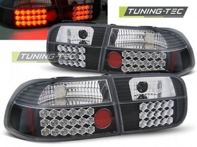 Faro Fanale Tuning CIVIC 09.91-08.95 3D Nero LED