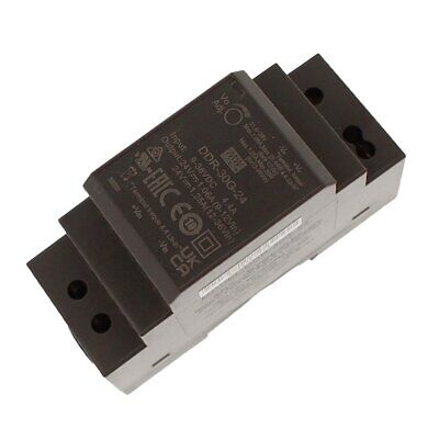<p>MeanWell DDR-30G-24 Alimentatore a montaggio su guida DIN Input 9-36V Output