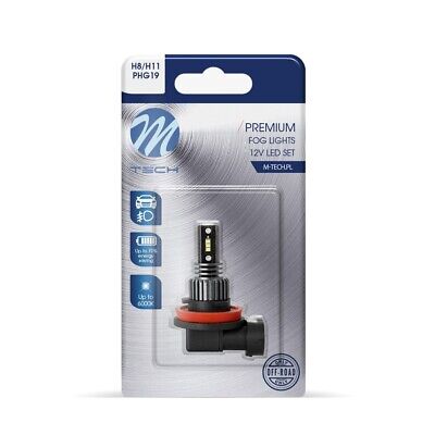 Blister 1x LED H8/H11 6x1616SMD 3W 280Lm
