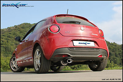 MITO 1.4I (79CV) 2008–2012 (DIAM. 45) Posteriore senza silenziatore con uscita