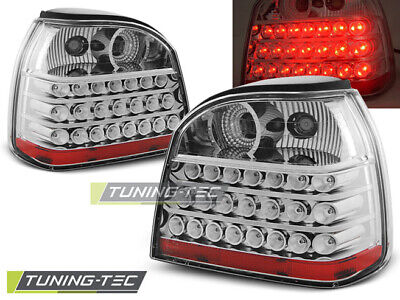 FANALI POSTERIORI A LED CROMATI per GOLF 3 09.91-08.97