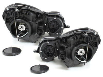 Coppia Fari Fanali Anteriori Tuning CLASSE E W211 (02-06) cromati H7/H7
