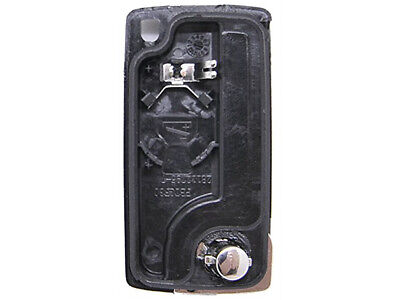Guscio Chiave Telecomando 2 Tasti Con Lama VA2 Batteria In Custodia Senza