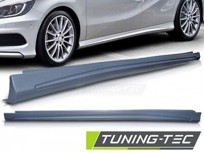 Coppia Set Minigonne Tuning W176 2012- / CLA W117 2013- (AMG STYLE)