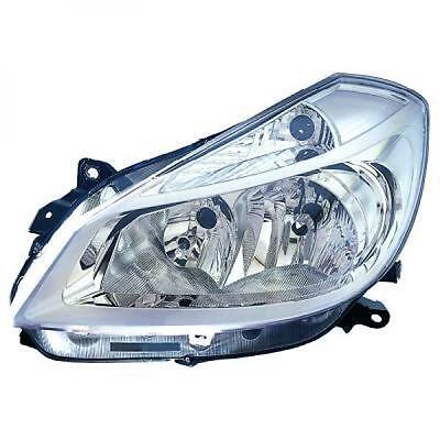 Faro fanale anteriore Sinistro CLIO 05-09 DEPO H7+H7 per reg elettrica