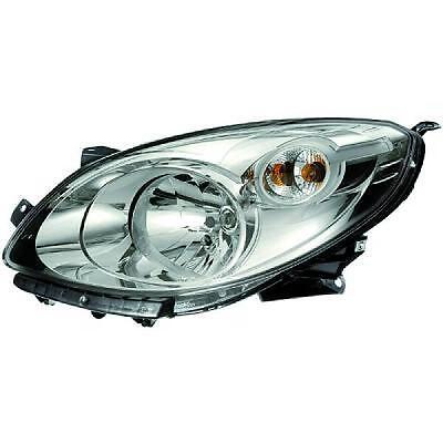 Faro fanale anteriore Destro TWINGO 07- DEPO cromato H4 per reg elettric