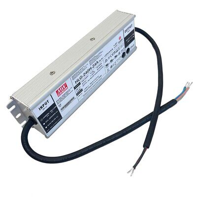 MeanWell HLG-240H-24A Alimentatore Led Driver IP67 240W 24V 10A Input 220V e