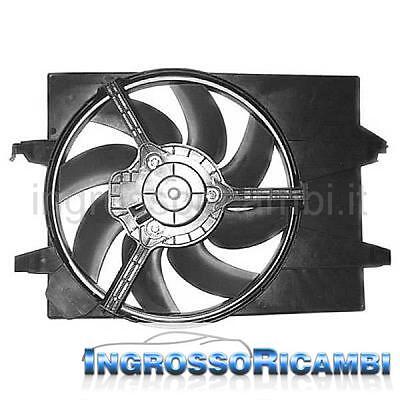Elettroventola FIESTA FUSION 2 02-08 360mm 1.4 TDCI con AC