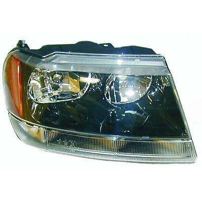 Faro fanale anteriore Sinistro GRAND CHEROKEE 99-05 DJ per reg elettrica solo LA