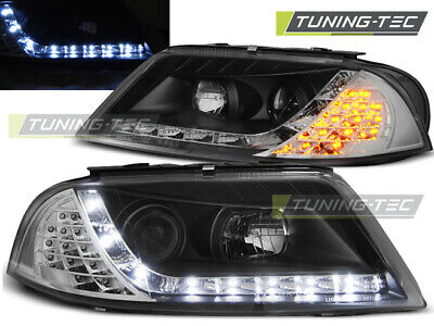 HEADLIGHTS DAYLIGHT BLACK fits PASSAT 3BG B5 FL 09.00-03.05