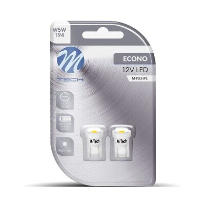 Blister 2x LED L040 W5W 1xSMD5050 bianco