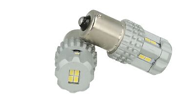 Lampada Led BA15S 1156 P21W 12 Smd 3020 Bianco Super Luminoso Luci Diurne